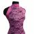 Кружевное полотно стрейч XD-WINE, 100 гр/м2, шир.150см, цвет розовый - купить в Рыбинске. Цена 1 851.10 руб.