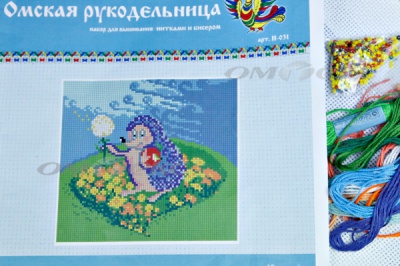 ОМБН-2 Набор для вышивания (бисер+мулине) - купить в Рыбинске. Цена: 197.50 руб.