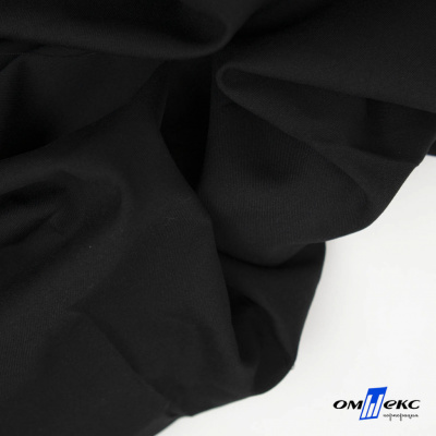 Ткань костюмная "Матте" 80% P, 16% R, 4% S, 170 г/м2, шир.150 см, цв-черный #1 - купить в Рыбинске. Цена 372.90 руб.