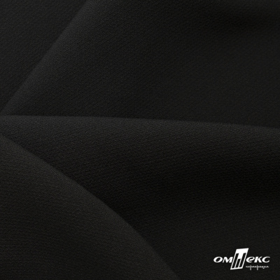 Ткань костюмная "Микела", 96%P 4%S, 255 г/м2 ш.150 см, цв-черный #1 - купить в Рыбинске. Цена 345.40 руб.