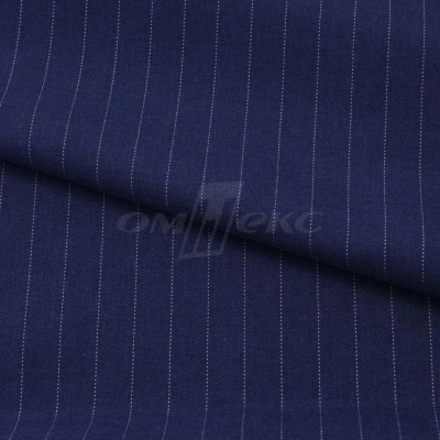Костюмная ткань "Жаклин", 188 гр/м2, шир. 150 см, цвет тёмно-синий - купить в Рыбинске. Цена 426.49 руб.