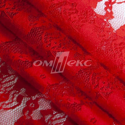 Кружевное полотно стрейч 15A61/RED, 100 гр/м2, шир.150см - купить в Рыбинске. Цена 1 580.95 руб.