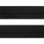 Рулонная молния с покрытием PVC спираль тип 3 (упак.270м) -черная с полосой СВО - купить в Рыбинске. Цена: 12.74 руб.