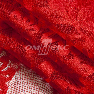 Кружевное полотно стрейч 15A29/RED, 105 гр/м2, шир.155см - купить в Рыбинске. Цена 2 101.46 руб.