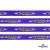 Тесьма отделочная (киперная) 10 мм, 100% хлопок,"THE SKATEBOARD CULIURE"(45 м) цв.121-32 -фиолет - купить в Рыбинске. Цена: 850.62 руб.