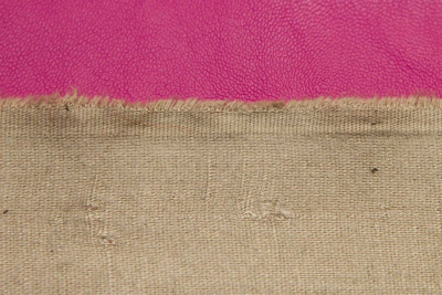 Искусственная кожа 269-381, №40692, 295 гр/м2, шир.150см, цвет розовый - купить в Рыбинске. Цена 467.17 руб.