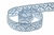Тесьма кружевная 0621-1346А, шир. 13 мм/уп. 20+/-1 м, цвет 132-голубой - купить в Рыбинске. Цена: 575.07 руб.