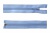 Спиральная молния Т5 351, 75 см, автомат, цвет св.голубой - купить в Рыбинске. Цена: 16.28 руб.