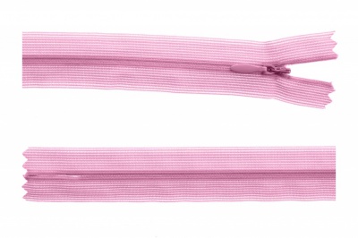 Молния потайная Т3 513, 50 см, капрон, цвет св.розовый - купить в Рыбинске. Цена: 8.71 руб.