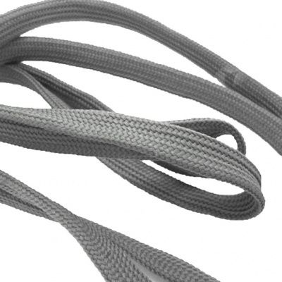 Шнурки т.5 80 см серый - купить в Рыбинске. Цена: 16.76 руб.