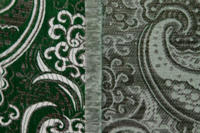 Ткань костюмная жаккард, 135 гр/м2, шир.150см, цвет зелёный№4 - купить в Рыбинске. Цена 441.94 руб.