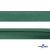 Косая бейка атласная "Омтекс" 15 мм х 132 м, цв. 056 темный зеленый - купить в Рыбинске. Цена: 225.81 руб.