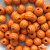 0309-Бусины деревянные "ОмТекс", 16 мм, упак.50+/-3шт, цв.003-оранжевый - купить в Рыбинске. Цена: 62.22 руб.