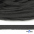 Шнур плетеный d-8 мм плоский, 70% хлопок 30% полиэстер, уп.85+/-1 м, цв.1026-серый - купить в Рыбинске. Цена: 735 руб.