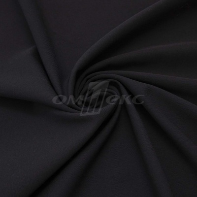 Ткань костюмная "Меган", 78%P 18%R 4%S, 205 г/м2 ш.150 см, цв-черный (Black) - купить в Рыбинске. Цена 392.32 руб.