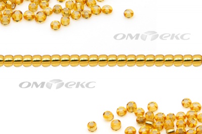 Бисер (SL) 11/0 ( упак.100 гр) цв.22 - золото - купить в Рыбинске. Цена: 53.34 руб.