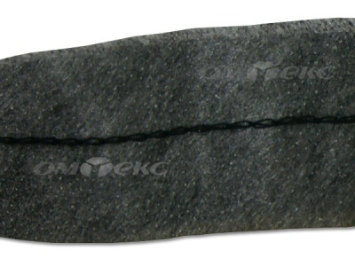 WS7225-прокладочная лента усиленная швом для подгиба 30мм-графит (50м) - купить в Рыбинске. Цена: 16.97 руб.