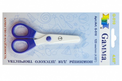 Ножницы G-510 детские 123 мм - купить в Рыбинске. Цена: 137.45 руб.