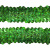 Тесьма с пайетками D4, шир. 30 мм/уп. 25+/-1 м, цвет зелёный - купить в Рыбинске. Цена: 1 087.39 руб.