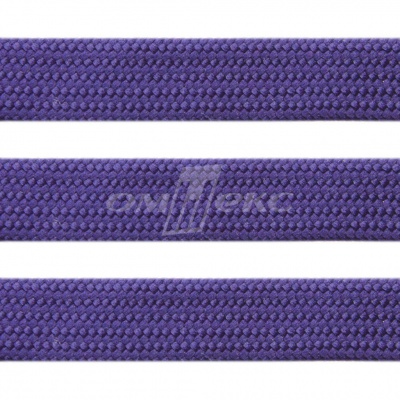 Шнур 15мм плоский (100+/-1м) №10 фиолетовый - купить в Рыбинске. Цена: 10.21 руб.