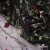 Сетка с вышивкой "Мадрид" 135 г/м2, 100% нейлон, ширина 130 см, Цвет 4/Черный - купить в Рыбинске. Цена 980 руб.