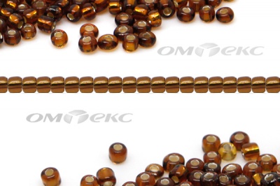 Бисер (SL) 11/0 ( упак.100 гр) цв.53 - коричневый - купить в Рыбинске. Цена: 53.34 руб.