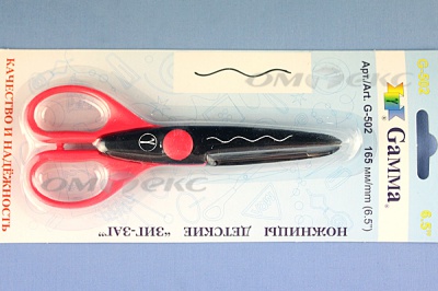Ножницы G-502 детские 165 мм - купить в Рыбинске. Цена: 292.21 руб.