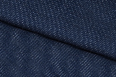 Ткань джинсовая №96, 160 гр/м2, шир.148см, цвет синий - купить в Рыбинске. Цена 350.42 руб.