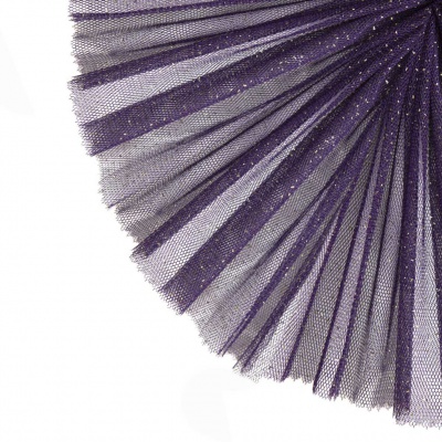 Сетка Глиттер, 24 г/м2, шир.145 см., пурпурный - купить в Рыбинске. Цена 117.24 руб.