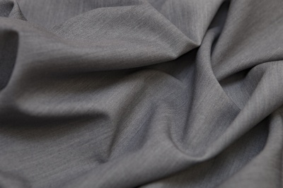 Костюмная ткань с вискозой "Флоренция", 195 гр/м2, шир.150см, цвет св.серый - купить в Рыбинске. Цена 491.97 руб.