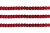 Пайетки "ОмТекс" на нитях, SILVER-BASE, 6 мм С / упак.73+/-1м, цв. 3 - красный - купить в Рыбинске. Цена: 468.37 руб.