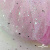 Сетка Фатин Глитер Спейс, 12 (+/-5) гр/м2, шир.150 см, 16-12/розовый - купить в Рыбинске. Цена 202.08 руб.