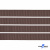 Репсовая лента 005, шир. 6 мм/уп. 50+/-1 м, цвет коричневый - купить в Рыбинске. Цена: 88.45 руб.