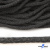 Шнур плетеный d-6 мм круглый, 70% хлопок 30% полиэстер, уп.90+/-1 м, цв.1088-т.серый - купить в Рыбинске. Цена: 588 руб.