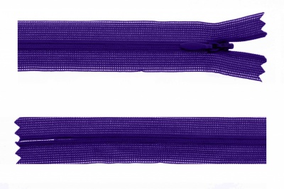 Молния потайная Т3 866, 20 см, капрон, цвет фиолетовый - купить в Рыбинске. Цена: 5.27 руб.