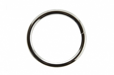 Кольцо металлическое d-32 мм, цв.-никель - купить в Рыбинске. Цена: 3.54 руб.