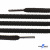 Шнурки #106-09, круглые 130 см, цв.чёрный - купить в Рыбинске. Цена: 21.92 руб.