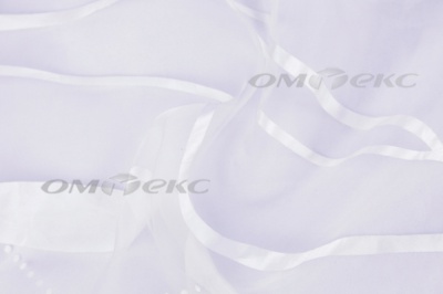 Органза деворэ 686 "Кристина" С1 (белый), 280 см - купить в Рыбинске. Цена 571.15 руб.
