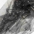Сетка Фатин Глитер Спейс, 12 (+/-5) гр/м2, шир.150 см, 16-167/черный - купить в Рыбинске. Цена 184.03 руб.