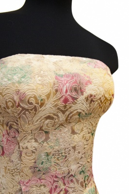 Ткань костюмная (принт) T005 3#, 270 гр/м2, шир.150см - купить в Рыбинске. Цена 610.65 руб.