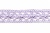 Тесьма кружевная 0621-1855, шир. 18 мм/уп. 20+/-1 м, цвет 107-фиолет - купить в Рыбинске. Цена: 466.97 руб.