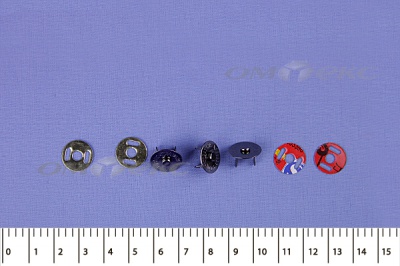 Кнопка магнитная,13 мм , никель - купить в Рыбинске. Цена: 61.32 руб.