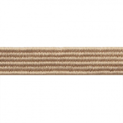 Резиновые нити с текстильным покрытием, шир. 6 мм ( упак.30 м/уп), цв.- 97-бежевый - купить в Рыбинске. Цена: 152.05 руб.