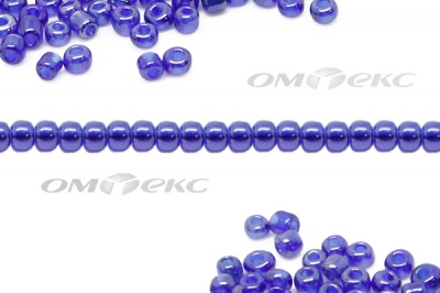 Бисер (TL) 11/0 ( упак.100 гр) цв.108 - синий - купить в Рыбинске. Цена: 44.80 руб.