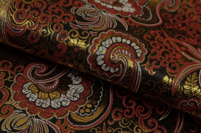 Ткань костюмная жаккард, 135 гр/м2, шир.150см, цвет бордо№6 - купить в Рыбинске. Цена 441.95 руб.