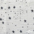 Ткань Муслин принт, 100% хлопок, 125 гр/м2, шир. 140 см, #2308 цв. 9 белый морская звезда - купить в Рыбинске. Цена 413.11 руб.