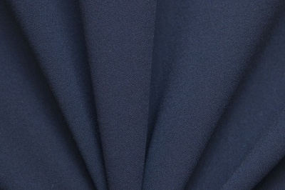 Костюмная ткань с вискозой "Бриджит", 210 гр/м2, шир.150см, цвет т.синий - купить в Рыбинске. Цена 564.96 руб.