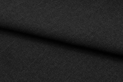 Ткань костюмная 21699 1144/1178, 236 гр/м2, шир.150см, цвет чёрный - купить в Рыбинске. Цена 455.40 руб.