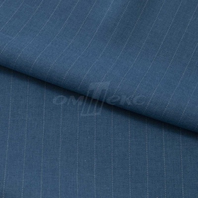 Костюмная ткань "Жаклин", 188 гр/м2, шир. 150 см, цвет серо-голубой - купить в Рыбинске. Цена 426.49 руб.