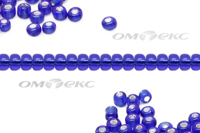 Бисер (SL) 11/0 ( упак.100 гр) цв.28 - синий - купить в Рыбинске. Цена: 53.34 руб.
